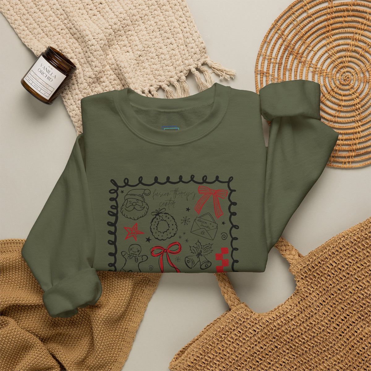 Everyday Sweatshirt | Holiday Doodles