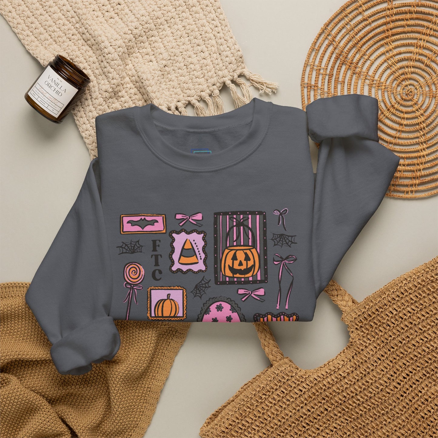 Everyday Sweatshirt | Patchwork Halloween