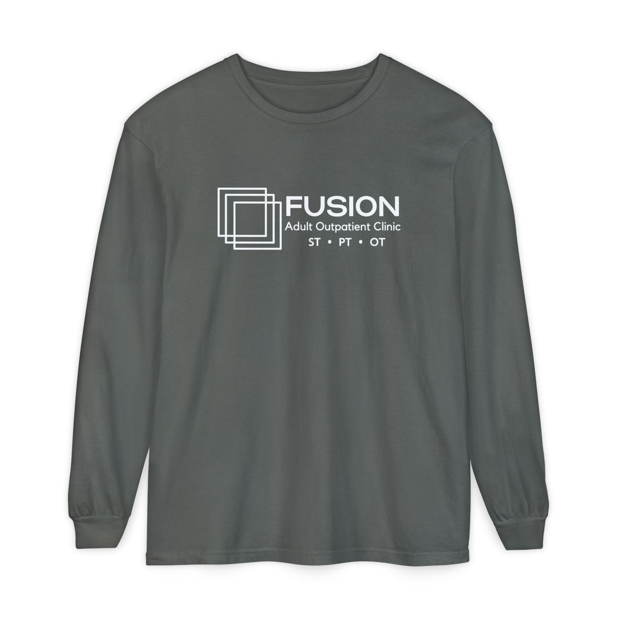 Classic FAOC Long Sleeve Tee | All White Logo