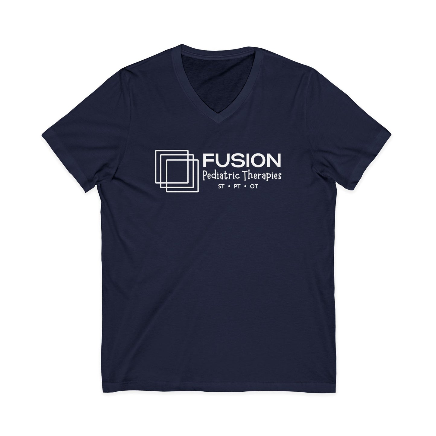Premium FPT V Tee | All White Logo