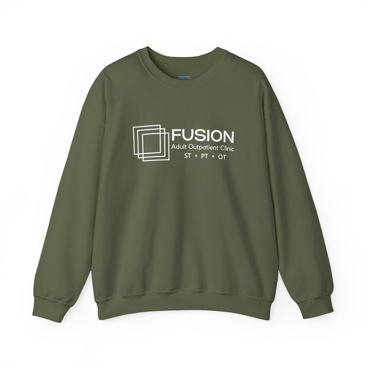 Everyday FAOC Sweatshirt | All White Logo