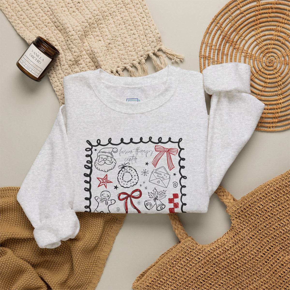 Everyday Sweatshirt | Holiday Doodles