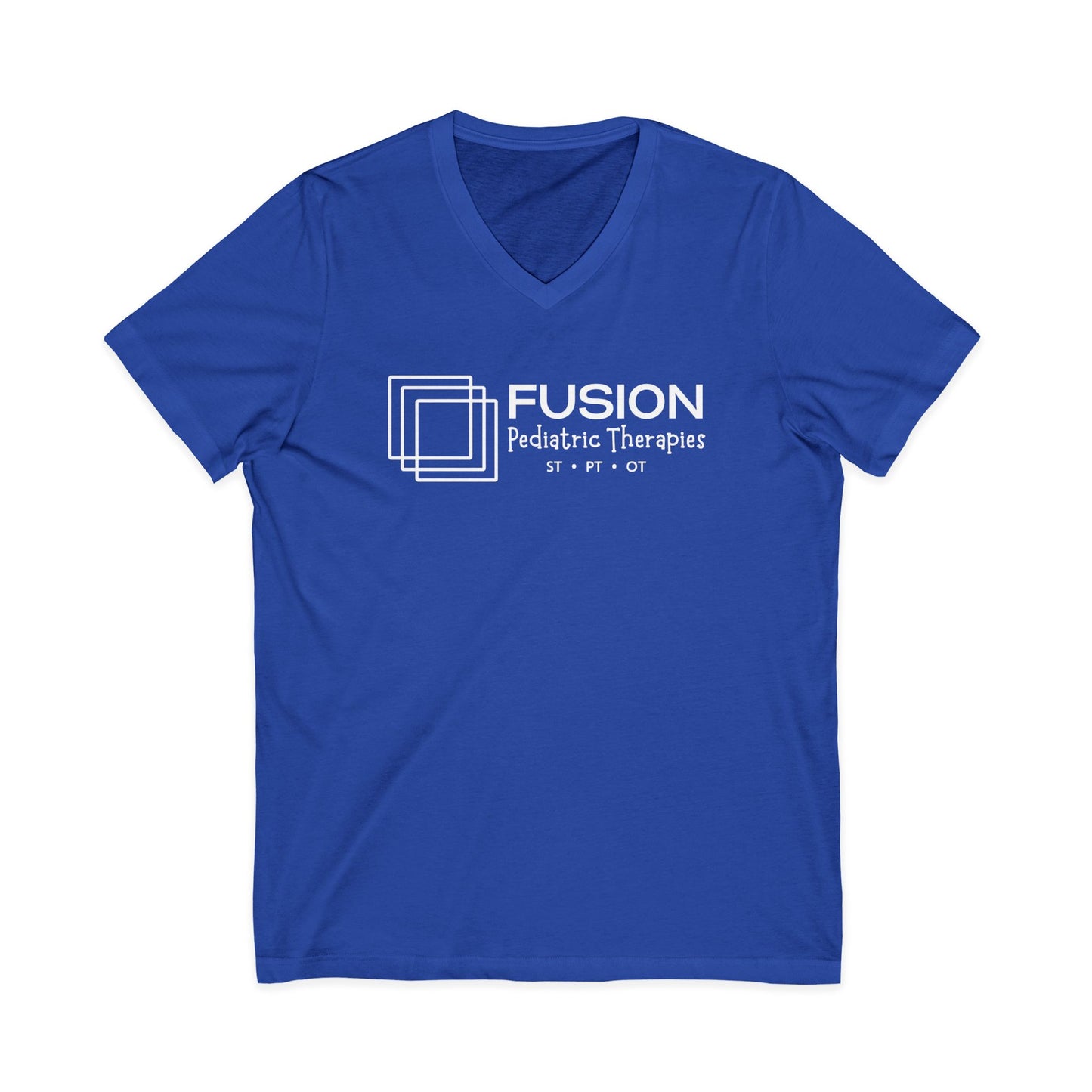 Premium FPT V Tee | All White Logo