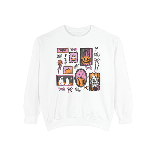 Classic Sweatshirt | Patchwork Halloween