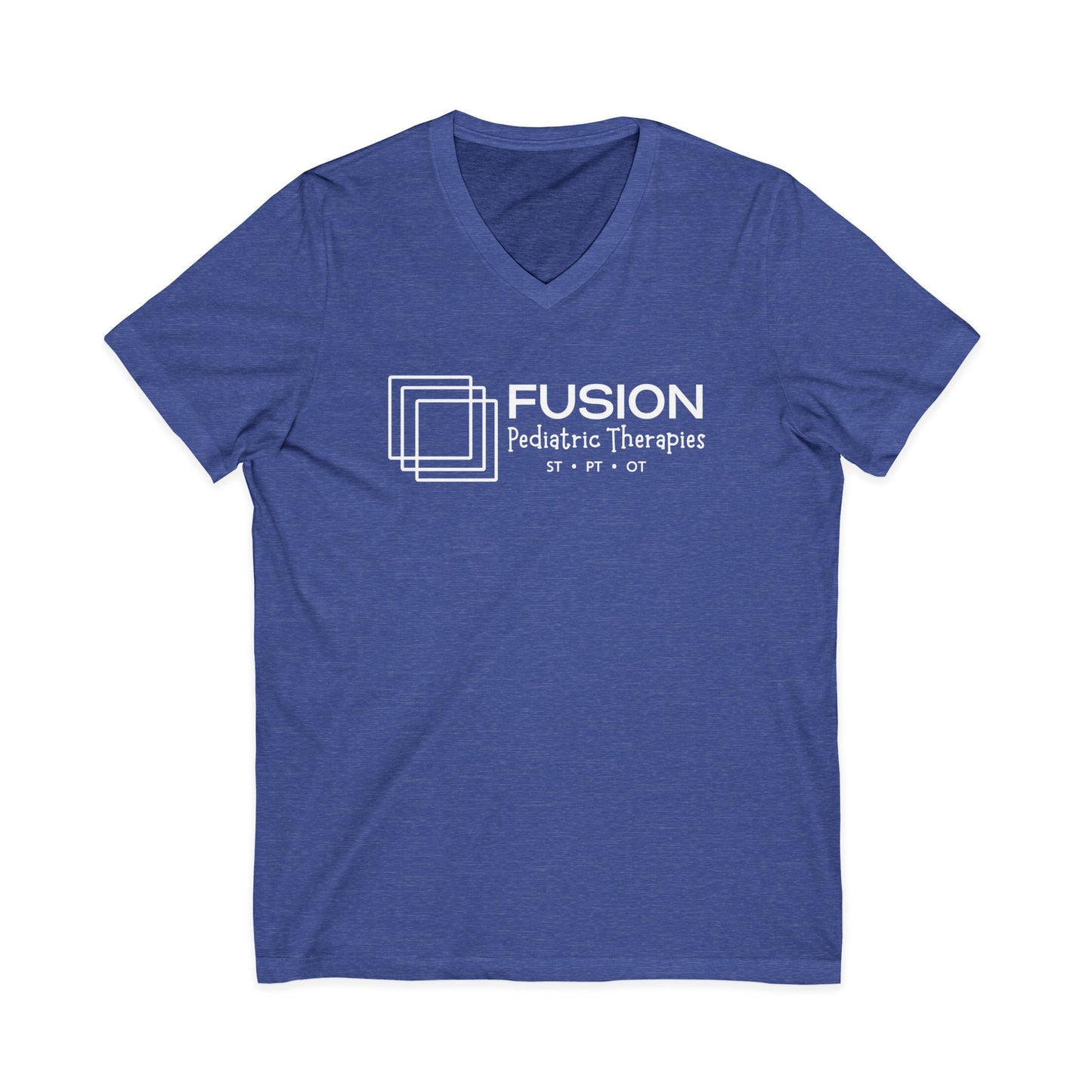 Premium FPT V Tee | All White Logo