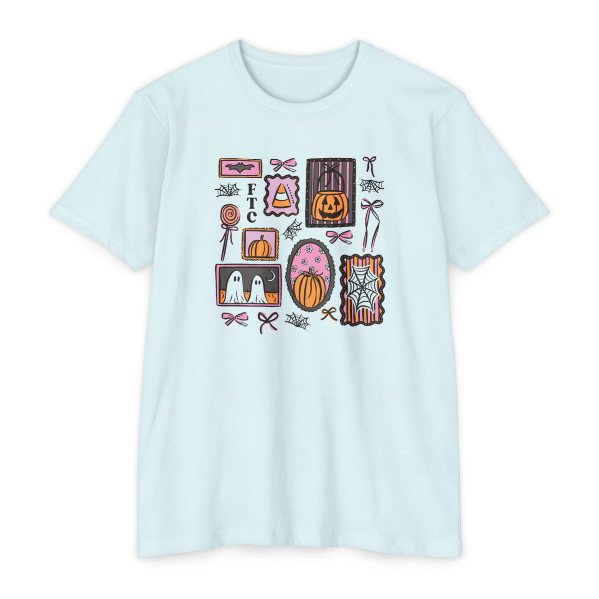Essential Tee | Patchwork Halloween