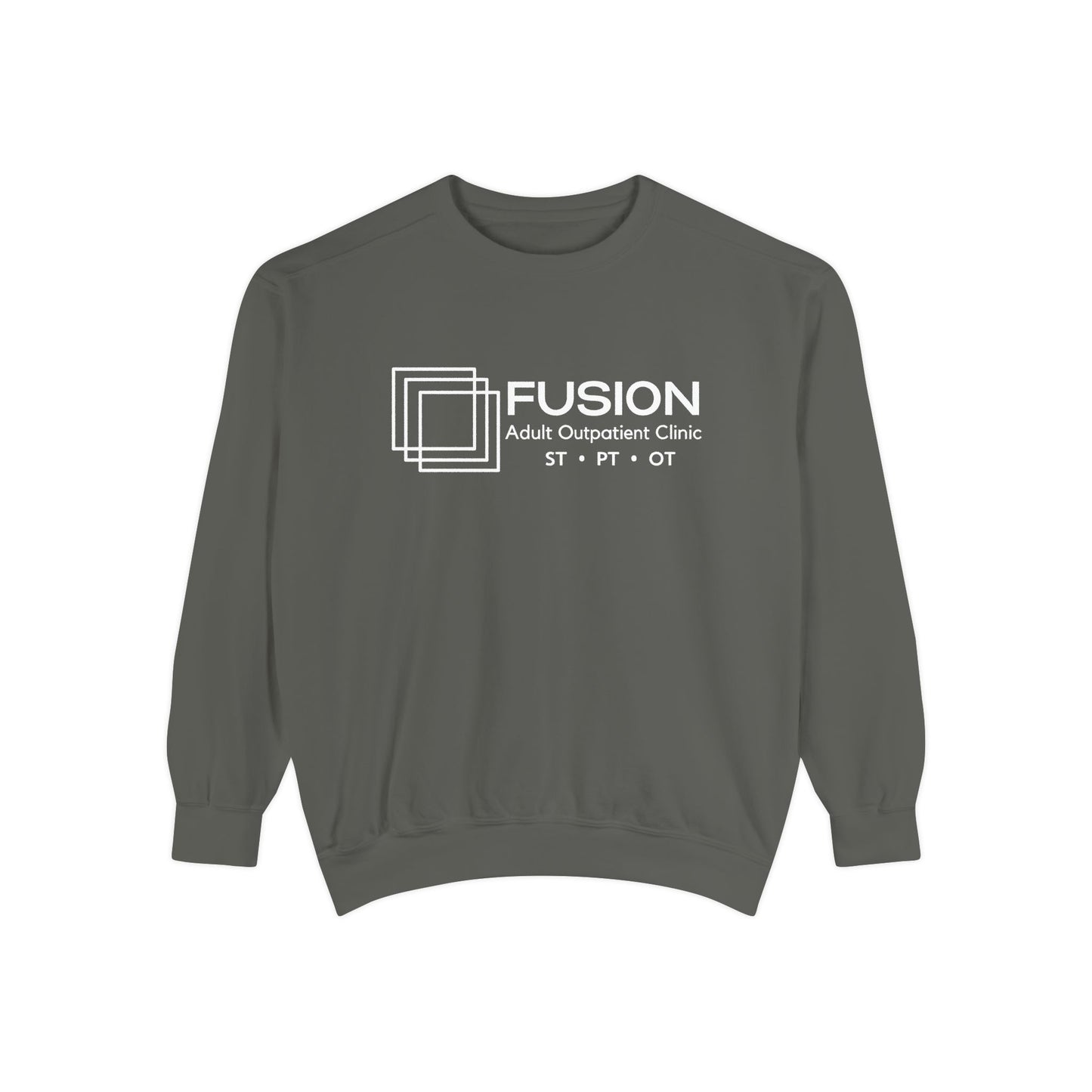 Classic FAOC Sweatshirt | All White Logo