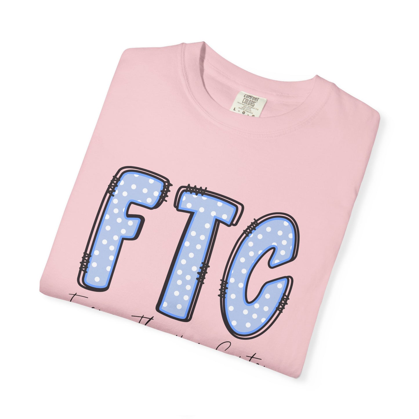Classic Tee | Blue Polka
