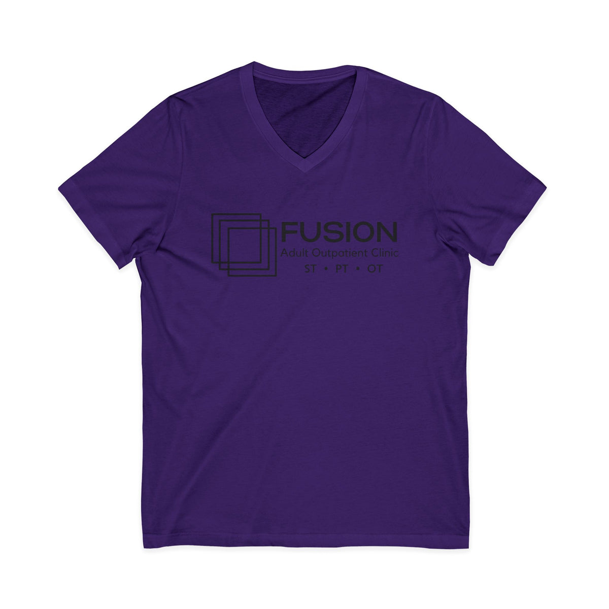 Premium FAOC V Tee | All Black Logo