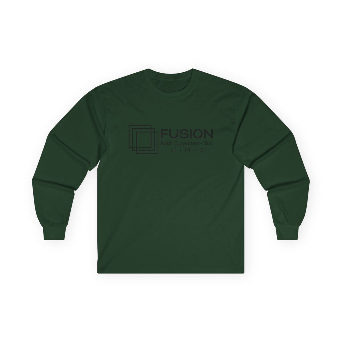 Everyday FAOC Long Sleeve Tee | All Black Logo