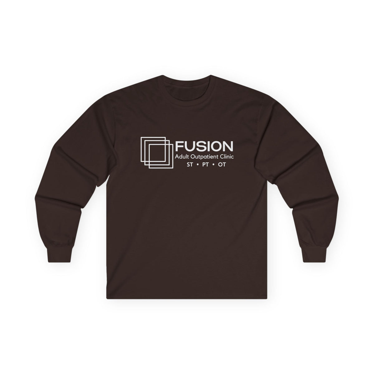 Everyday FAOC Long Sleeve Tee | All White Logo