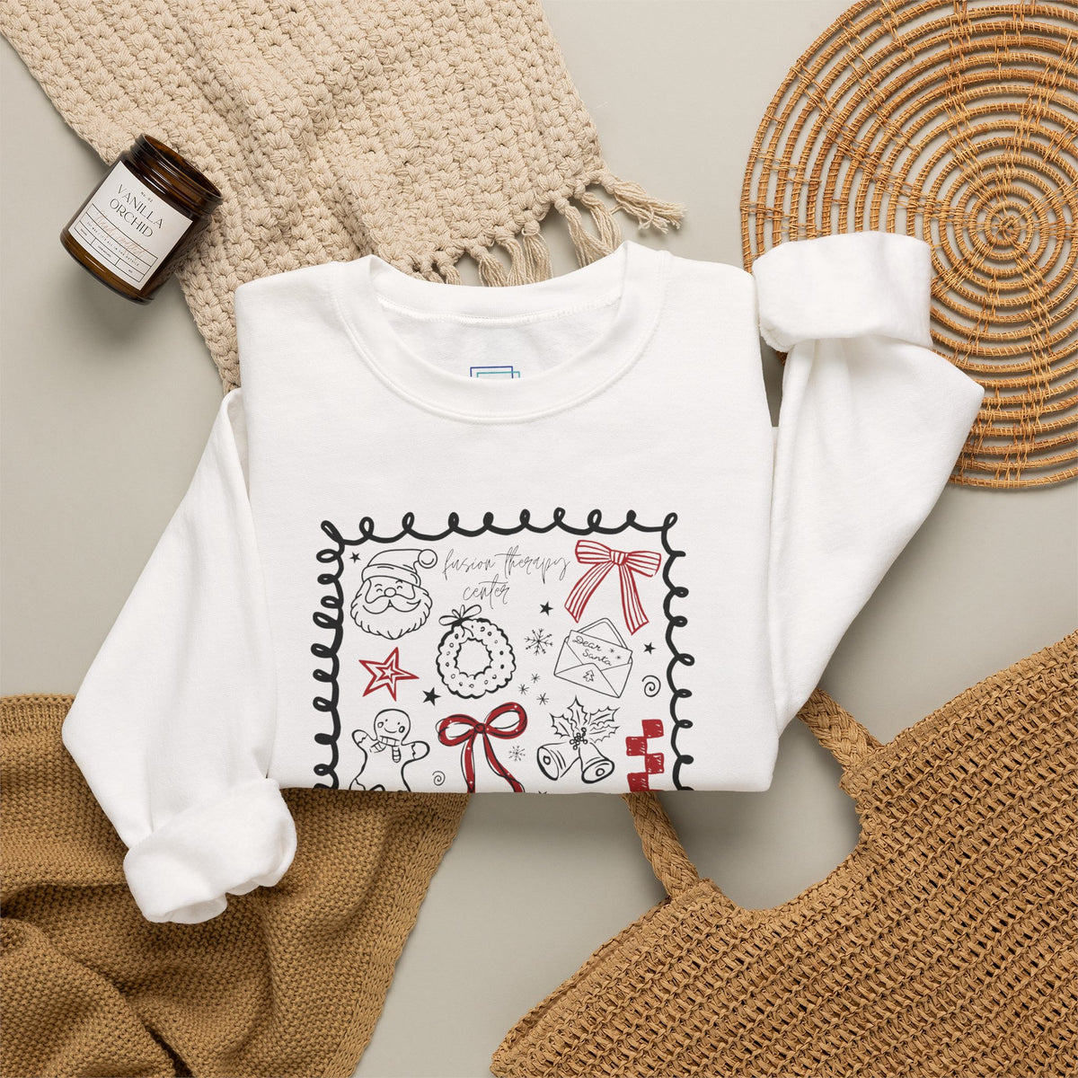 Everyday Sweatshirt | Holiday Doodles
