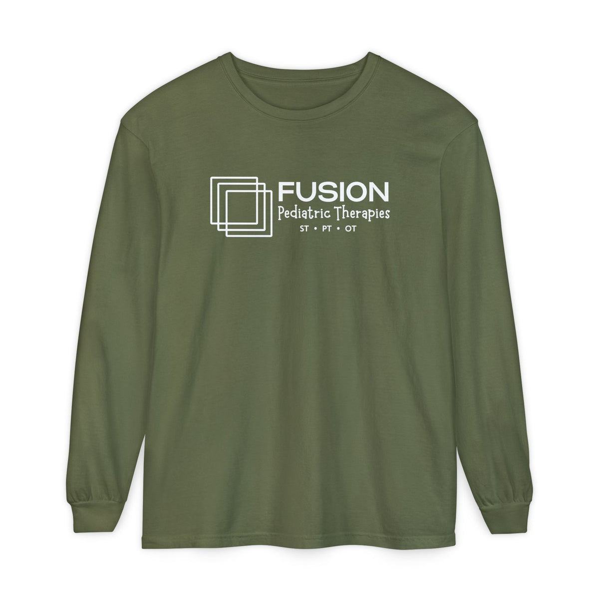 Classic FPT Long Sleeve Tee | All White Logo