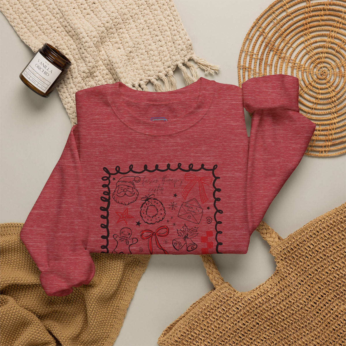 Everyday Sweatshirt | Holiday Doodles
