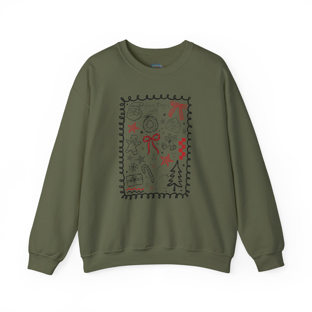 Everyday Sweatshirt | Holiday Doodles