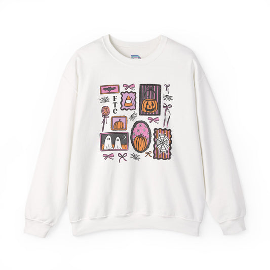 Everyday Sweatshirt | Patchwork Halloween