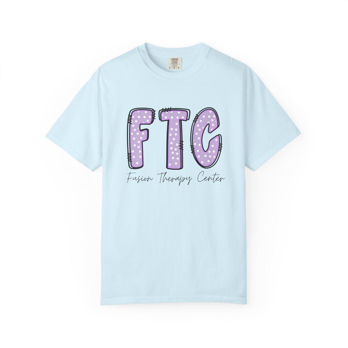 Classic Tee | Purple Polka