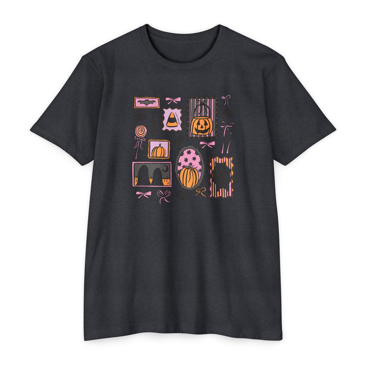 Essential Tee | Patchwork Halloween