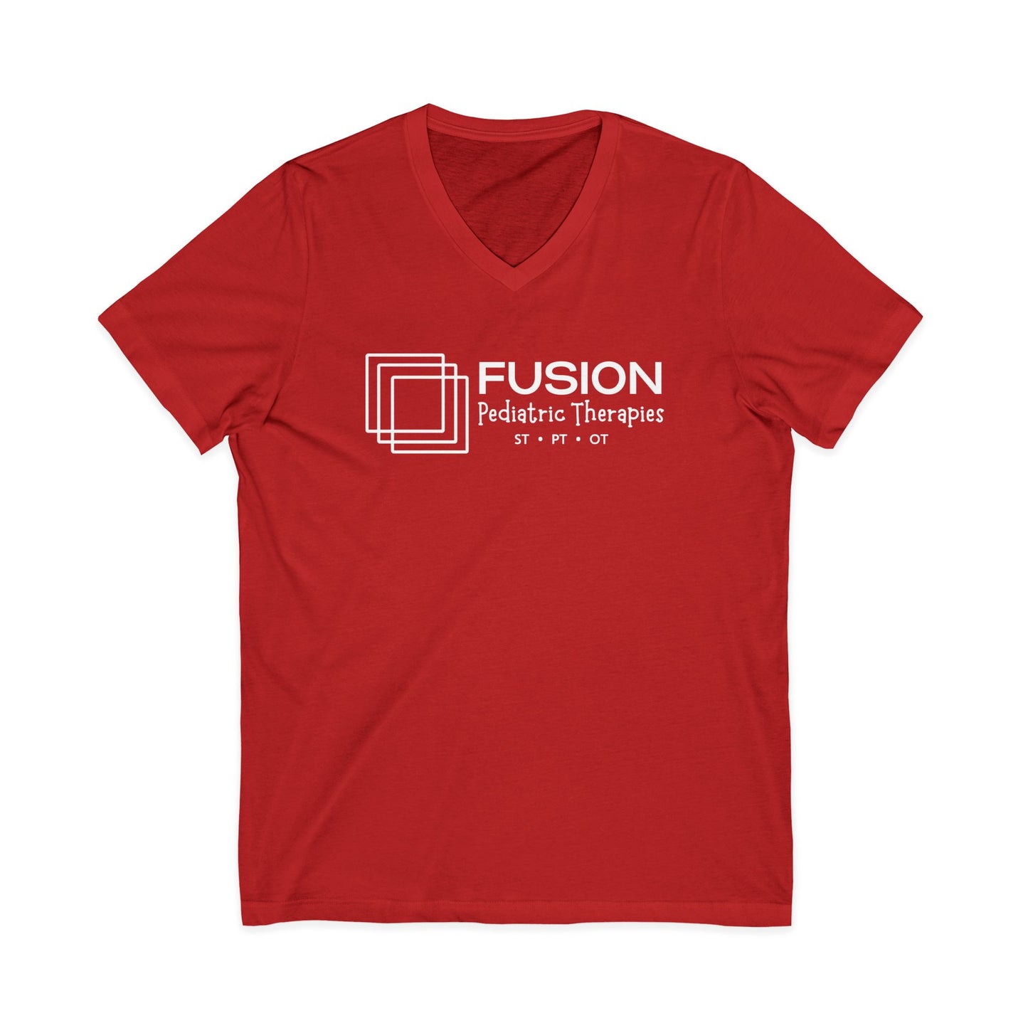 Premium FPT V Tee | All White Logo