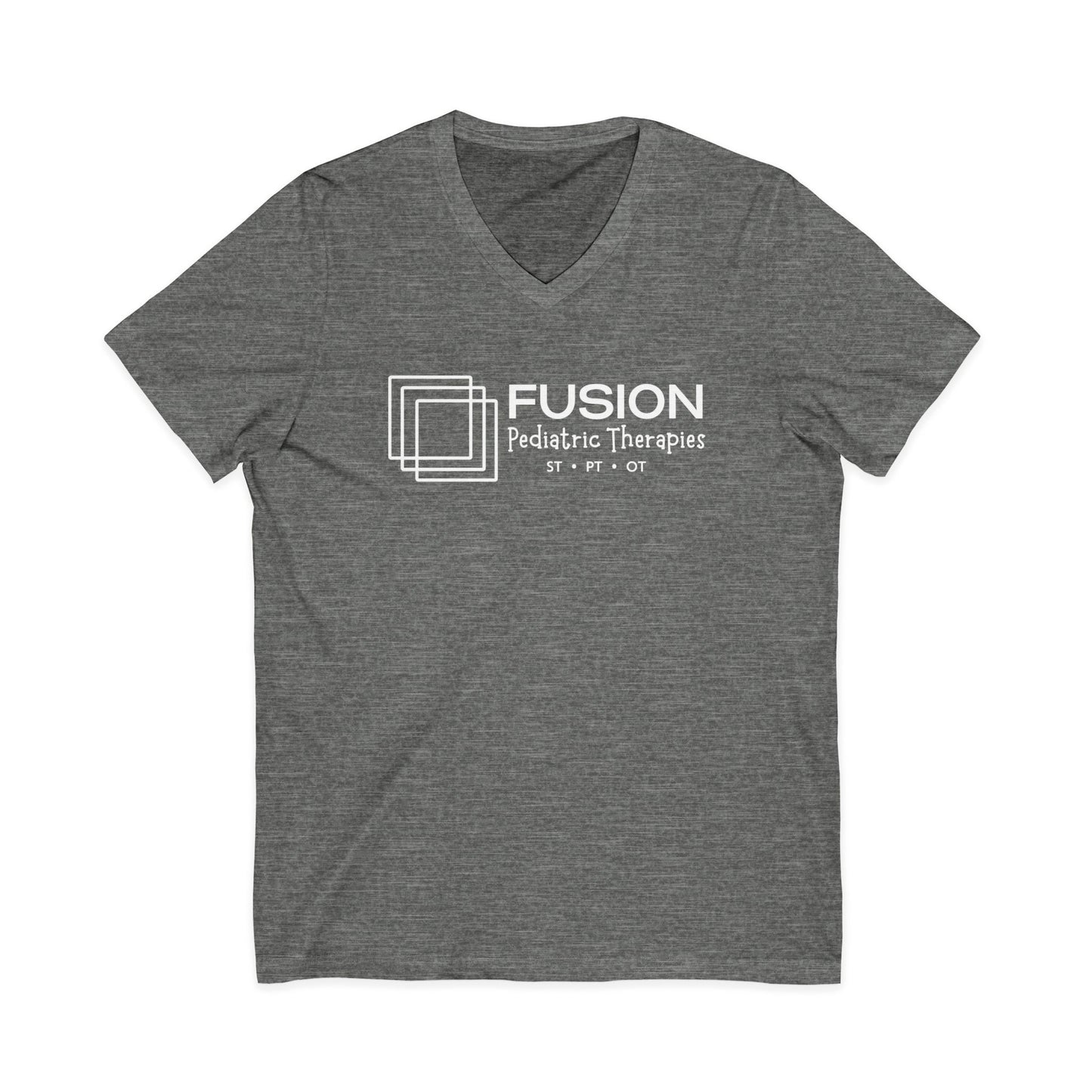 Premium FPT V Tee | All White Logo