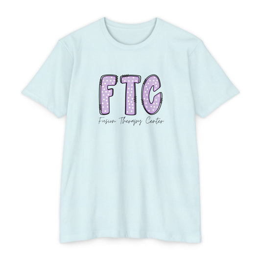 Essential Tee | Purple Polka