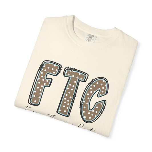 Classic Tee | Brown Polka