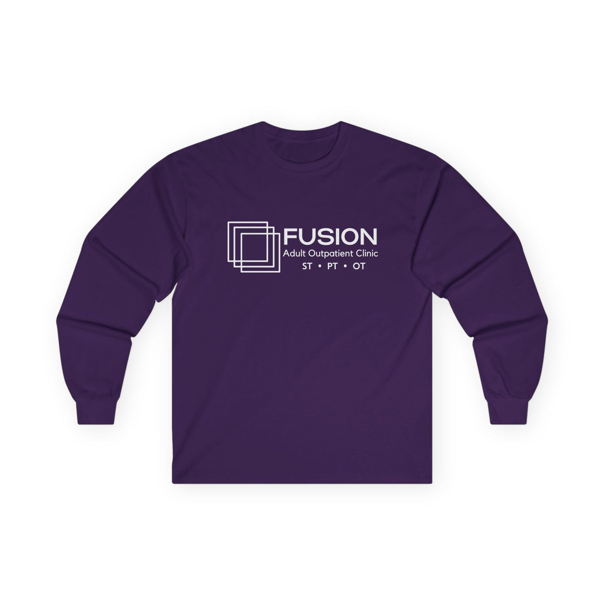 Everyday FAOC Long Sleeve Tee | All White Logo
