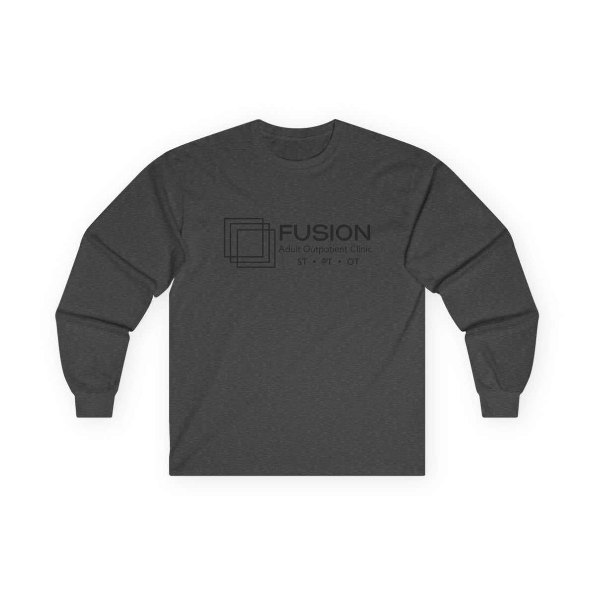 Everyday FAOC Long Sleeve Tee | All Black Logo
