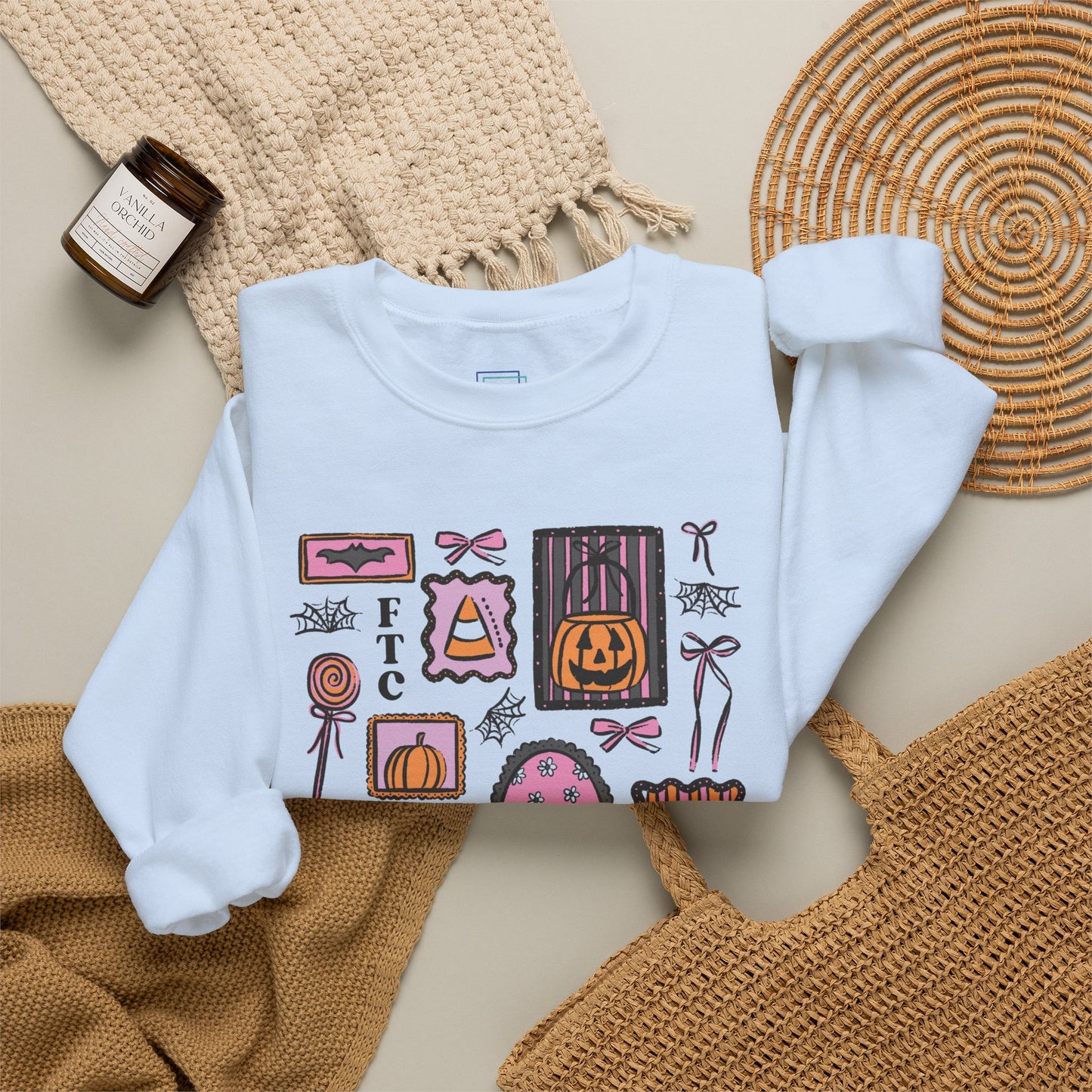Everyday Sweatshirt | Patchwork Halloween