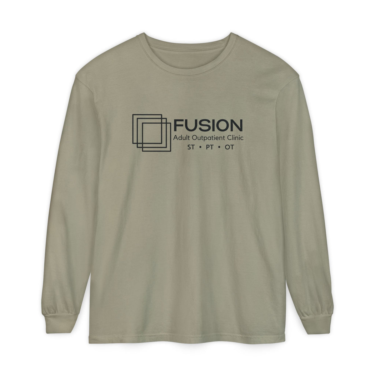 Classic FAOC Long Sleeve Tee | All Black Logo
