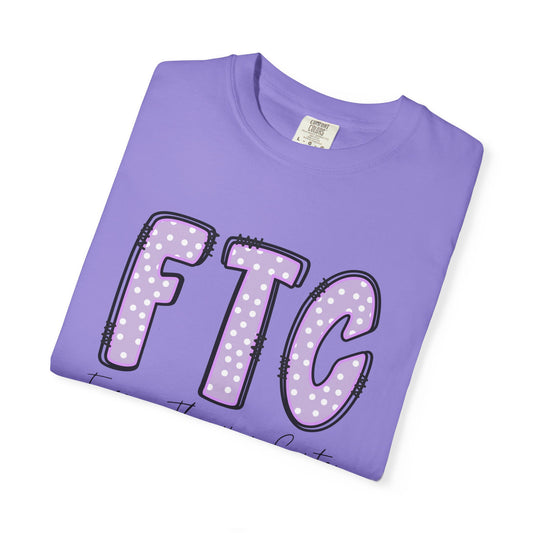Classic Tee | Purple Polka