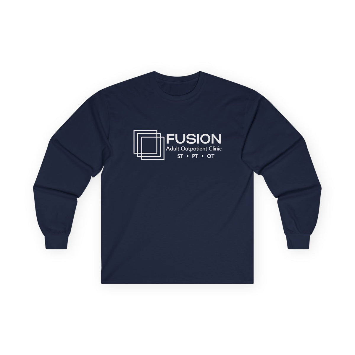 Everyday FAOC Long Sleeve Tee | All White Logo