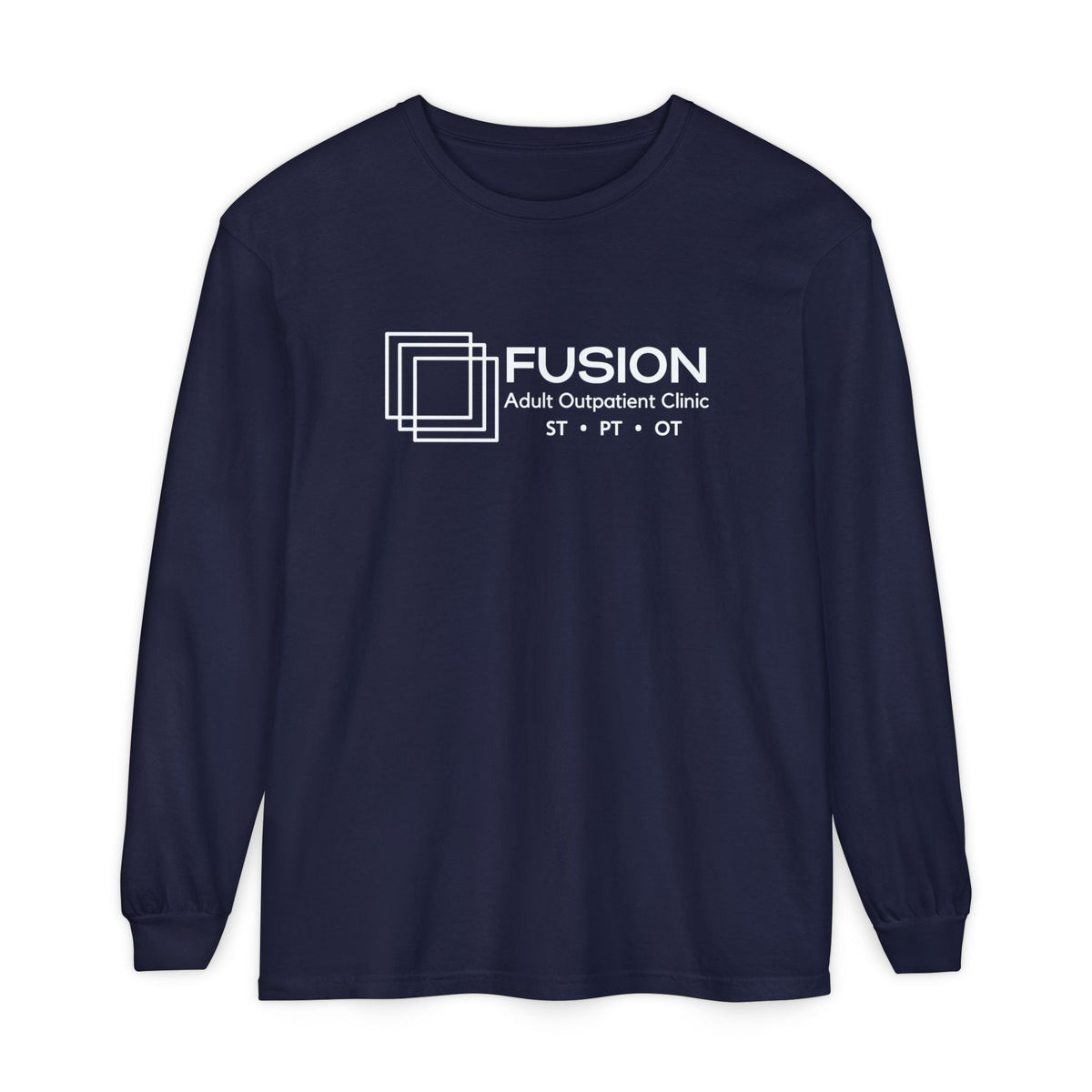 Classic FAOC Long Sleeve Tee | All White Logo