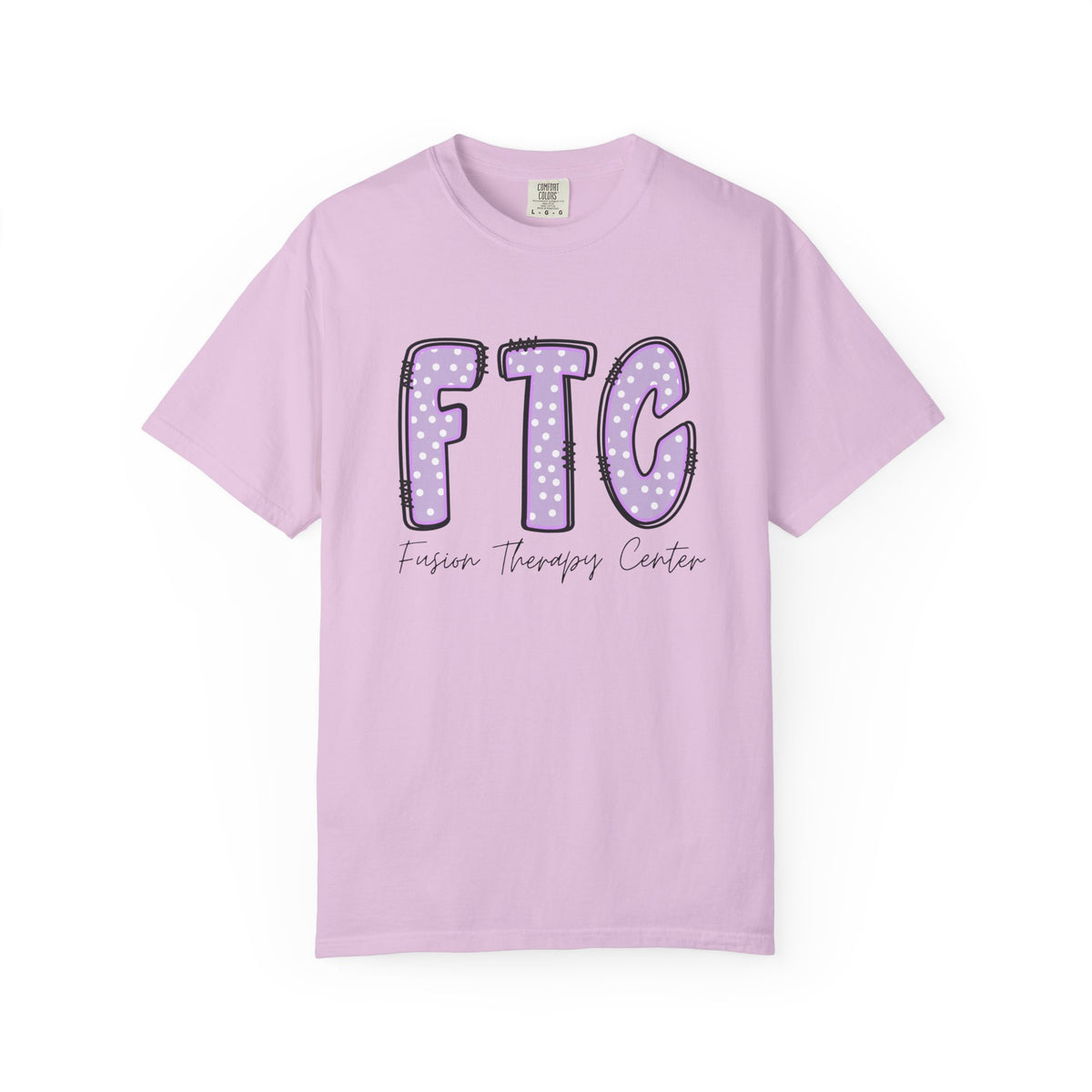Classic Tee | Purple Polka