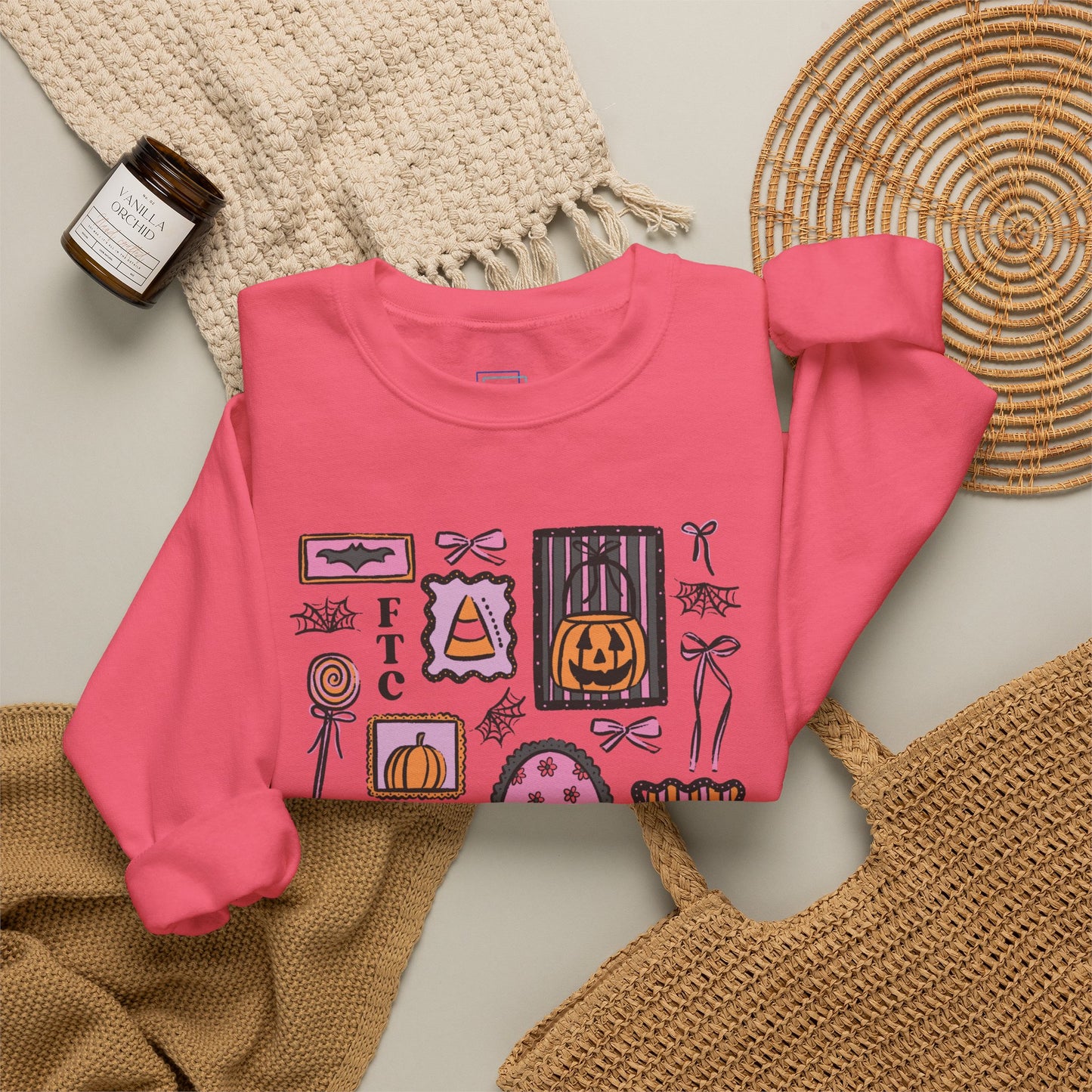 Everyday Sweatshirt | Patchwork Halloween