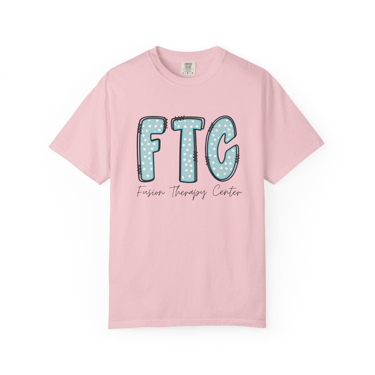 Classic Tee | Teal Polka