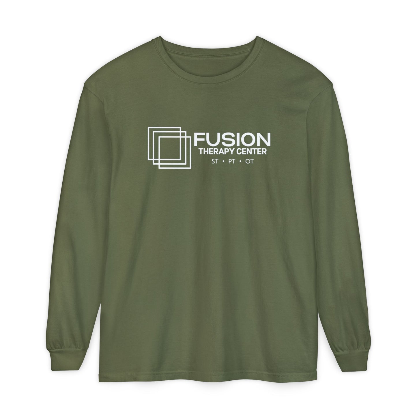 Classic FTC Long Sleeve Tee | All White Logo
