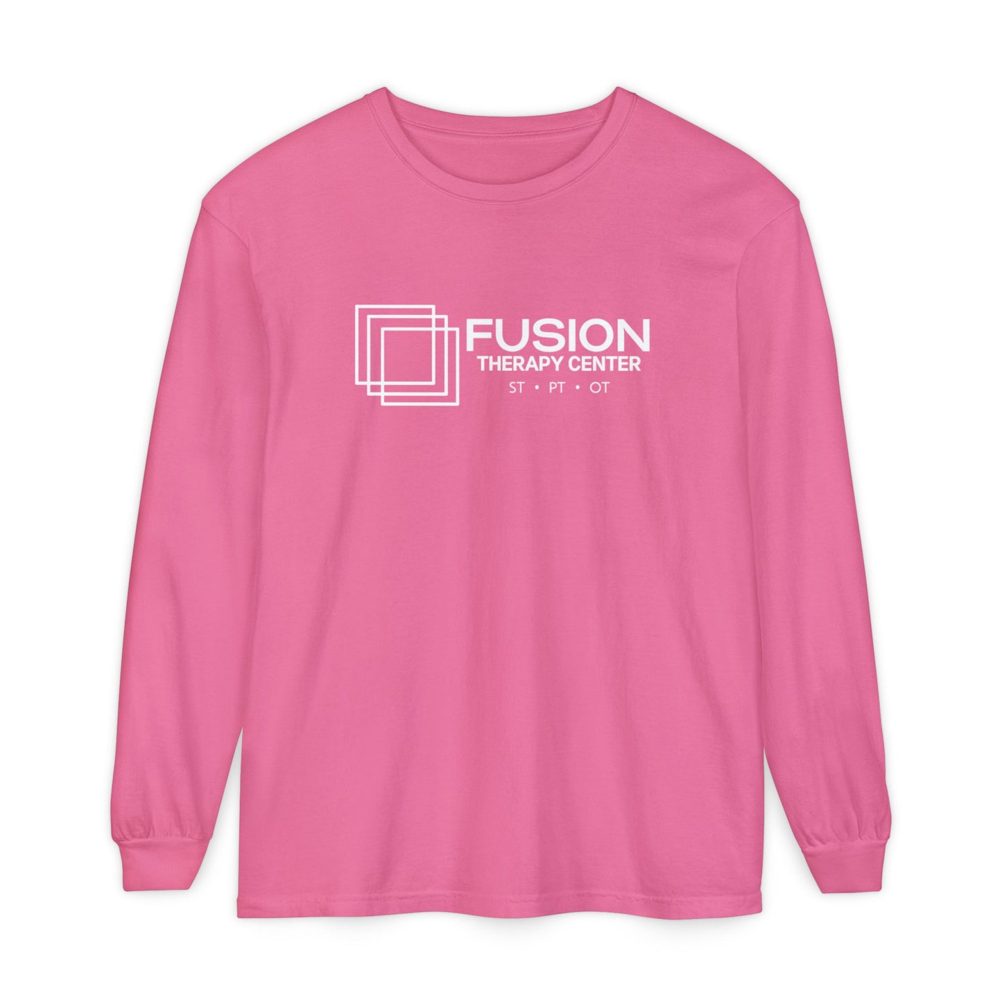 Classic FTC Long Sleeve Tee | All White Logo