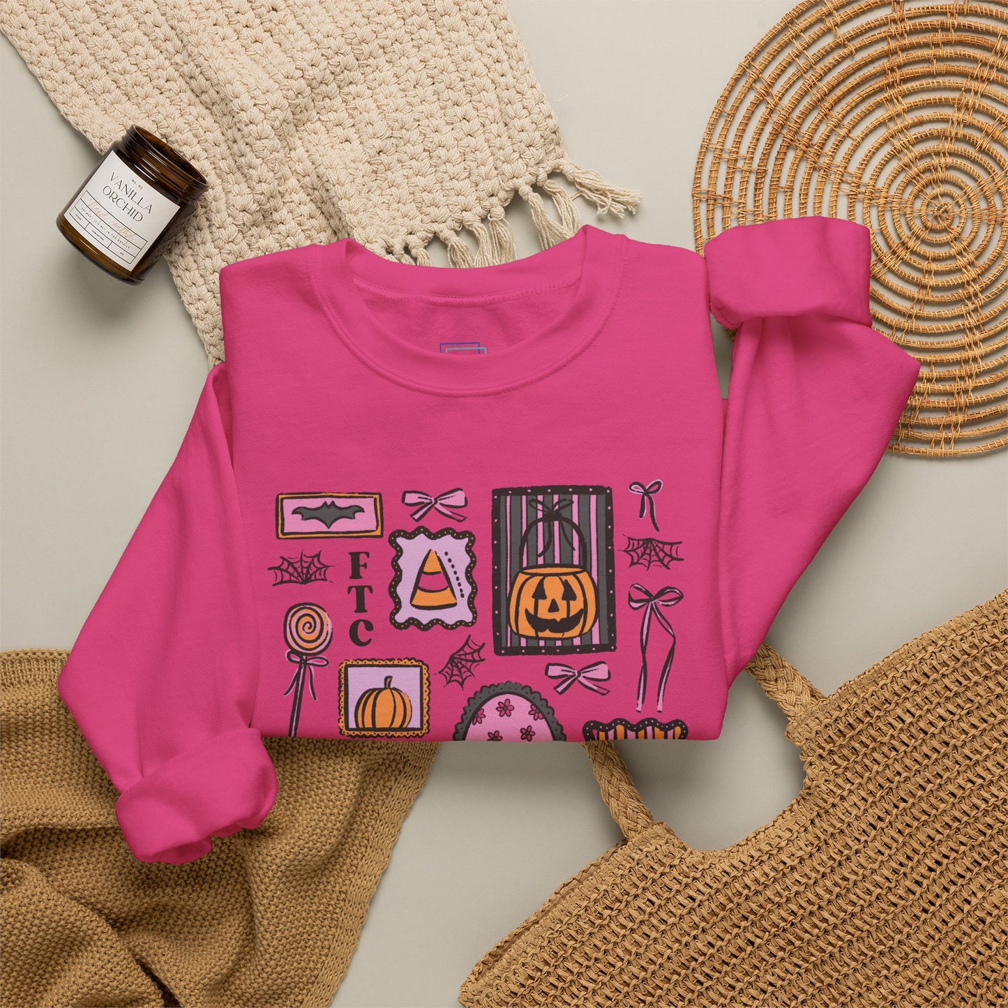 Everyday Sweatshirt | Patchwork Halloween