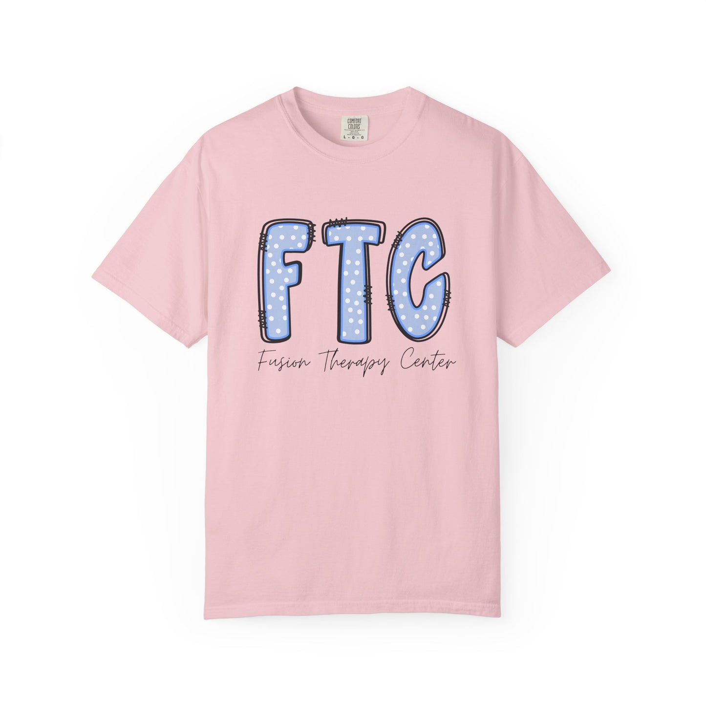 Classic Tee | Blue Polka