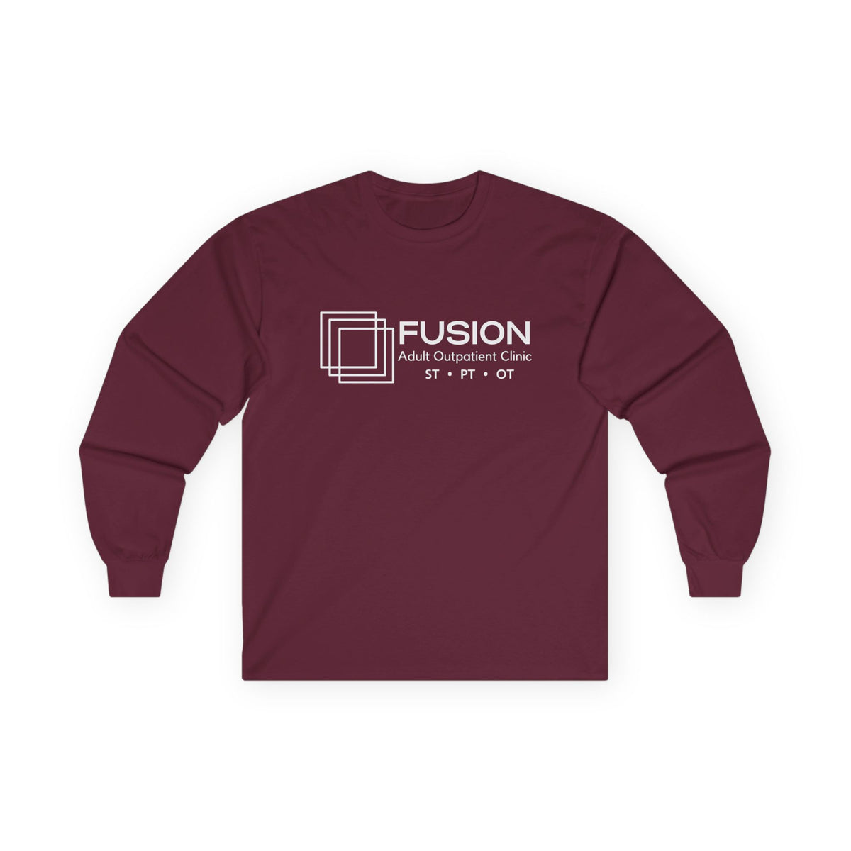 Everyday FAOC Long Sleeve Tee | All White Logo