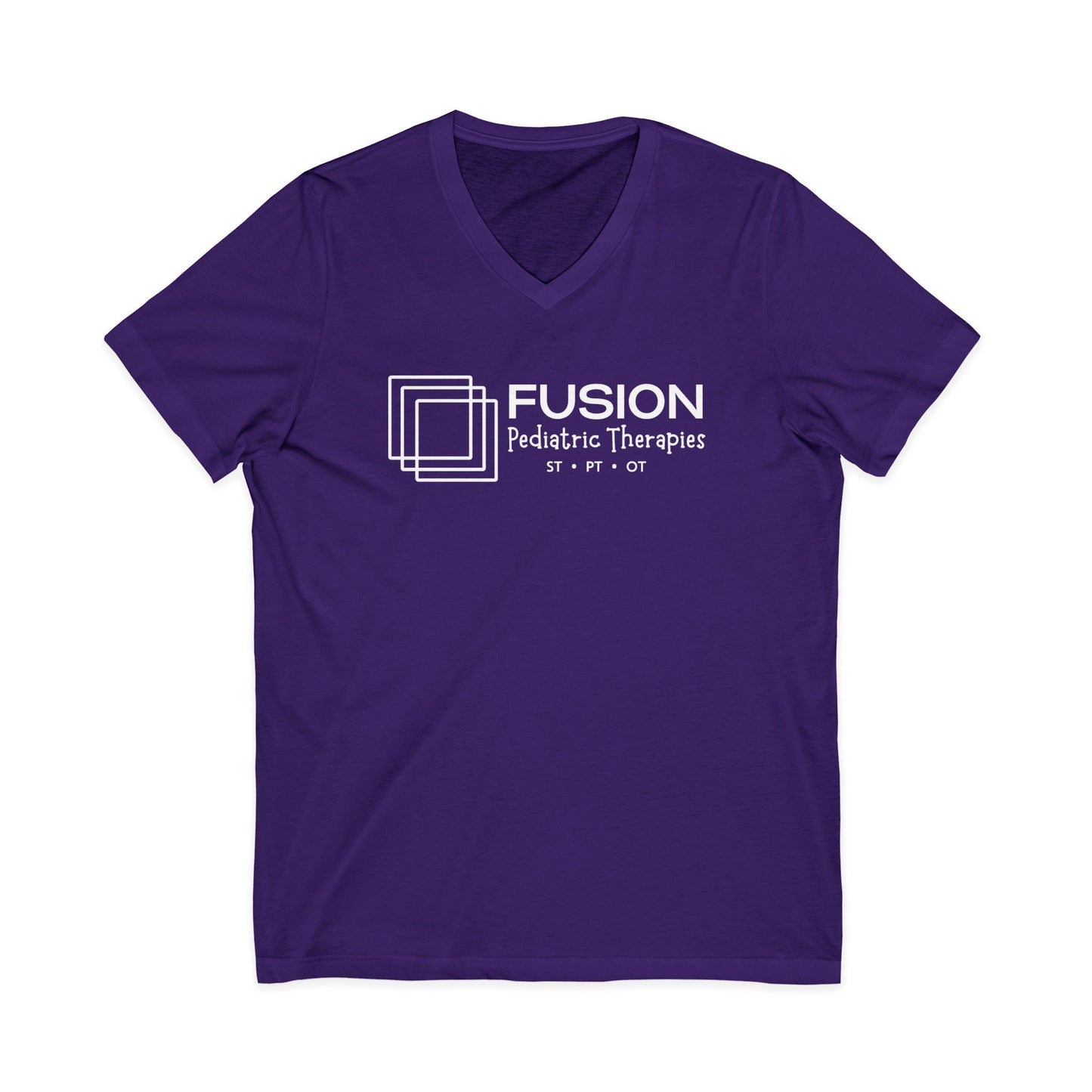Premium FPT V Tee | All White Logo