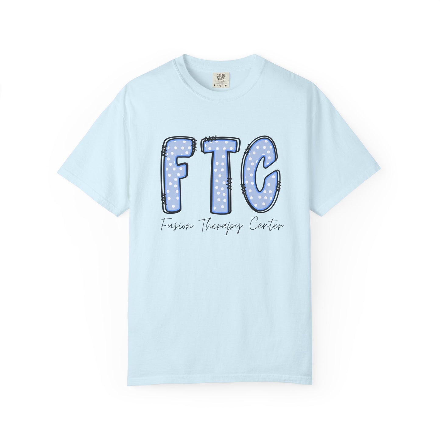 Classic Tee | Blue Polka
