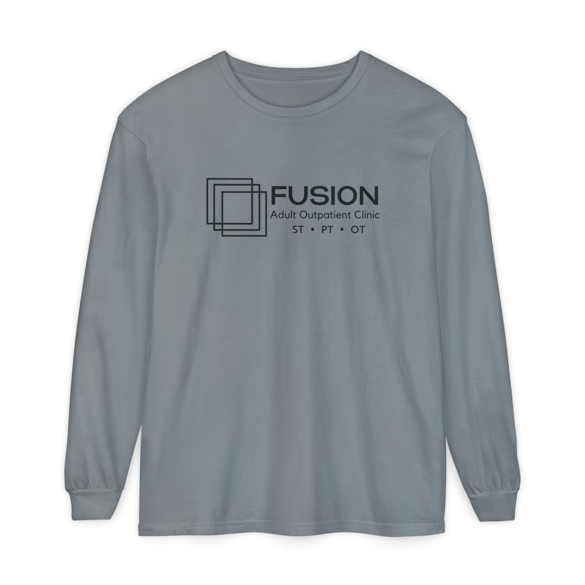 Classic FAOC Long Sleeve Tee | All Black Logo