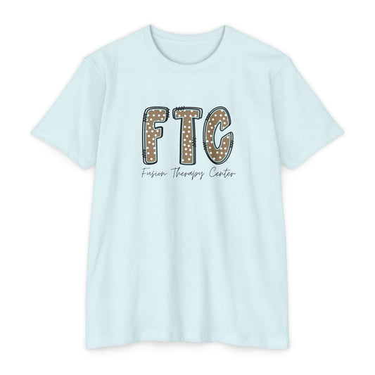 Essential Tee | Brown Polka