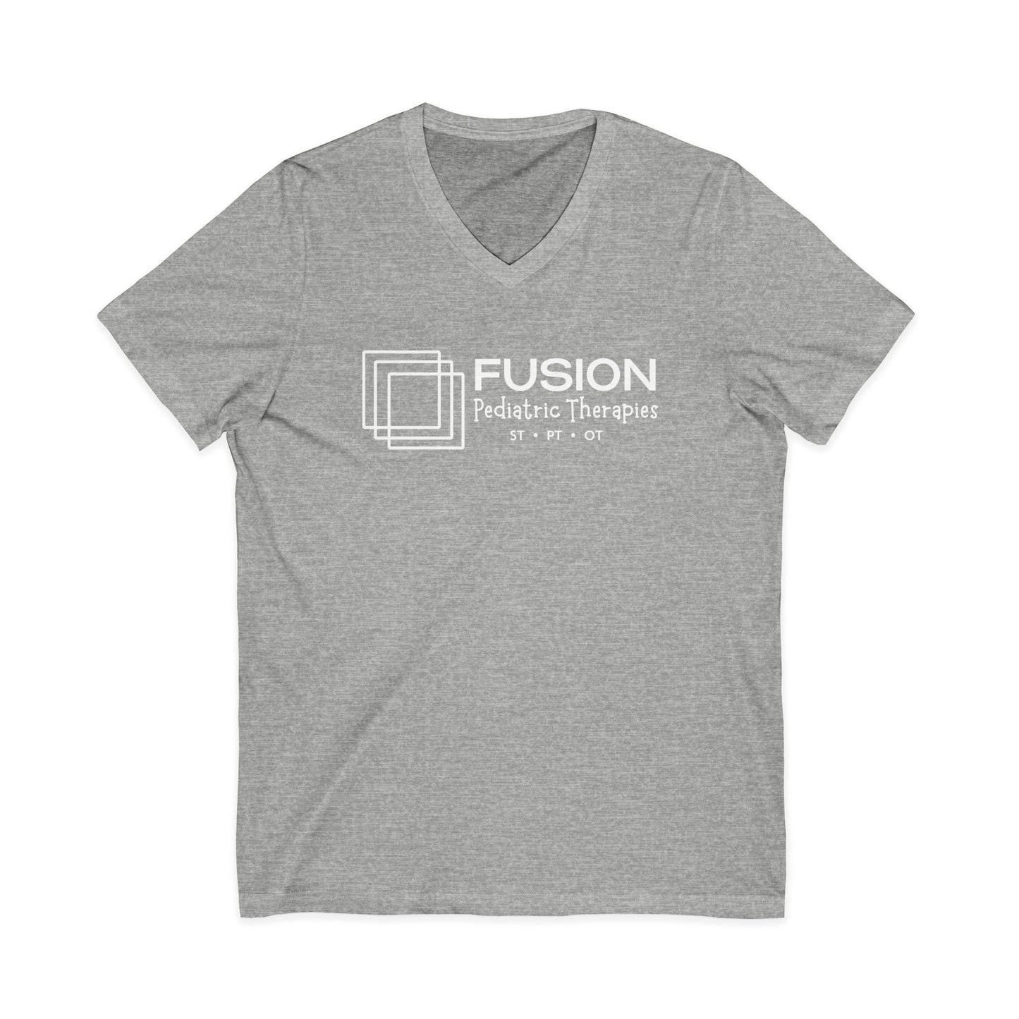 Premium FPT V Tee | All White Logo