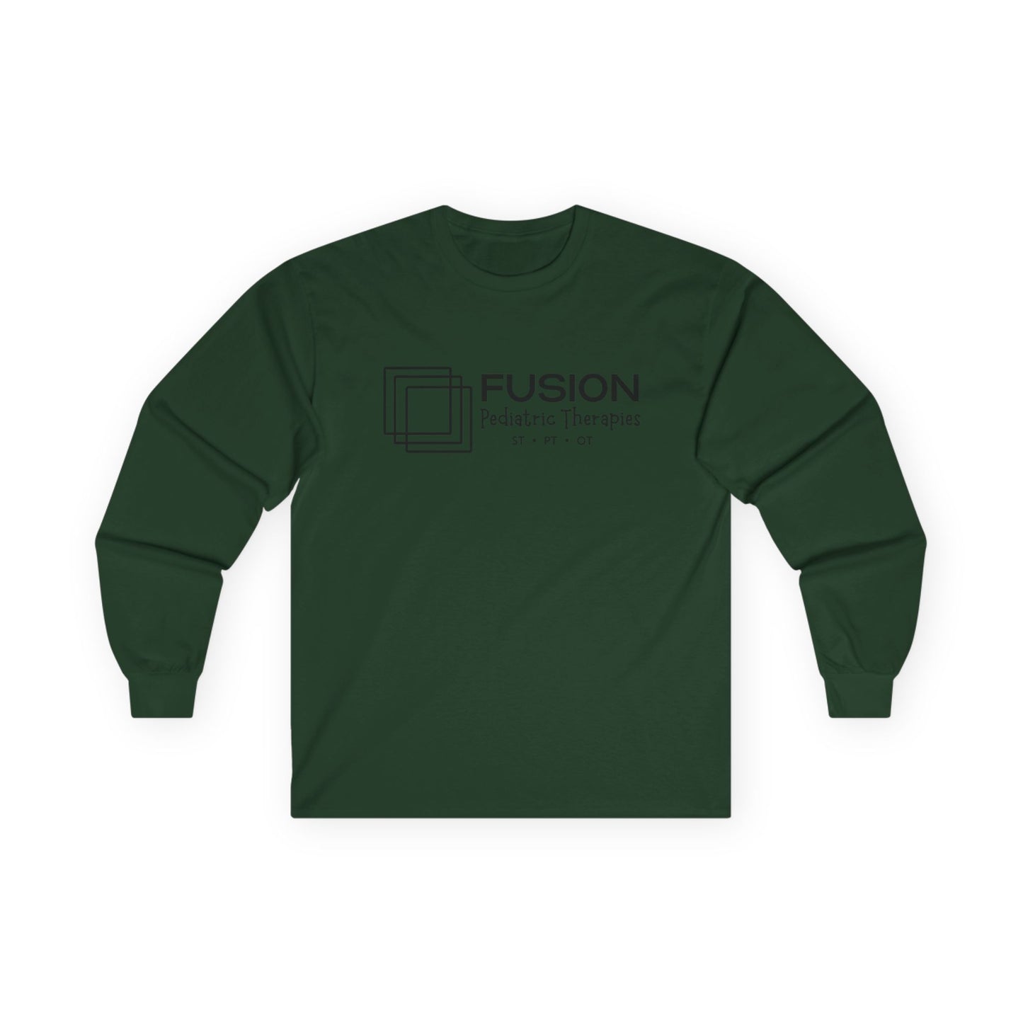 Everyday FPT Long Sleeve Tee | All Black Logo