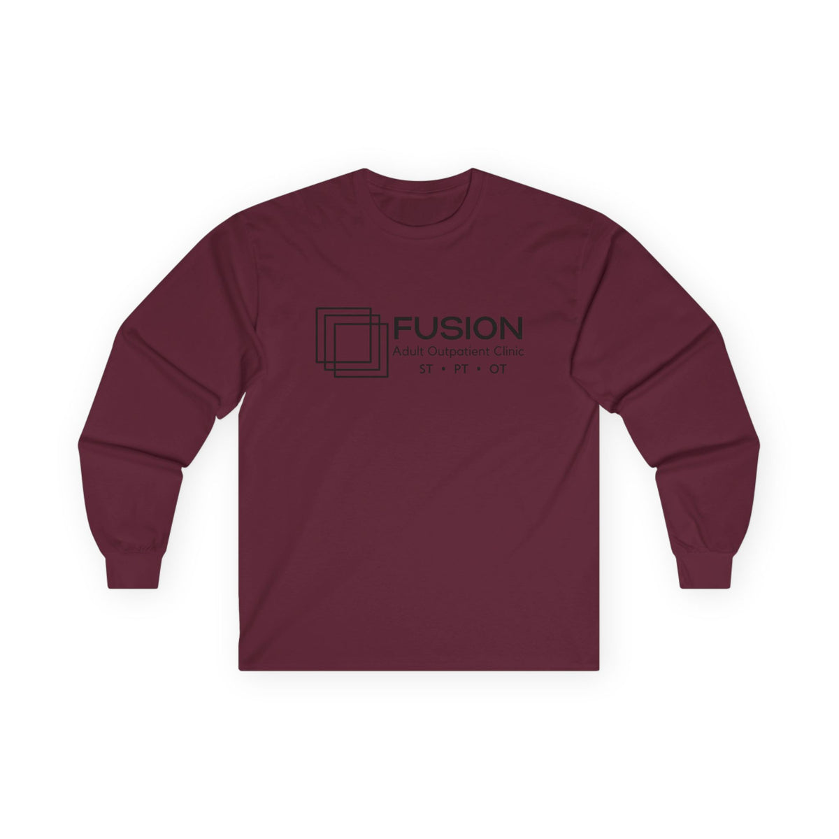 Everyday FAOC Long Sleeve Tee | All Black Logo