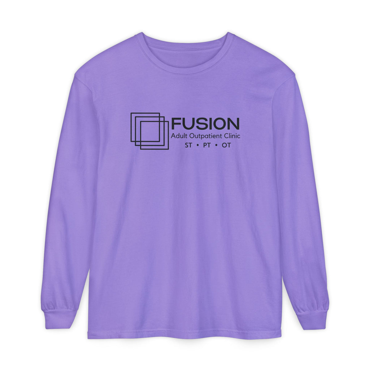 Classic FAOC Long Sleeve Tee | All Black Logo
