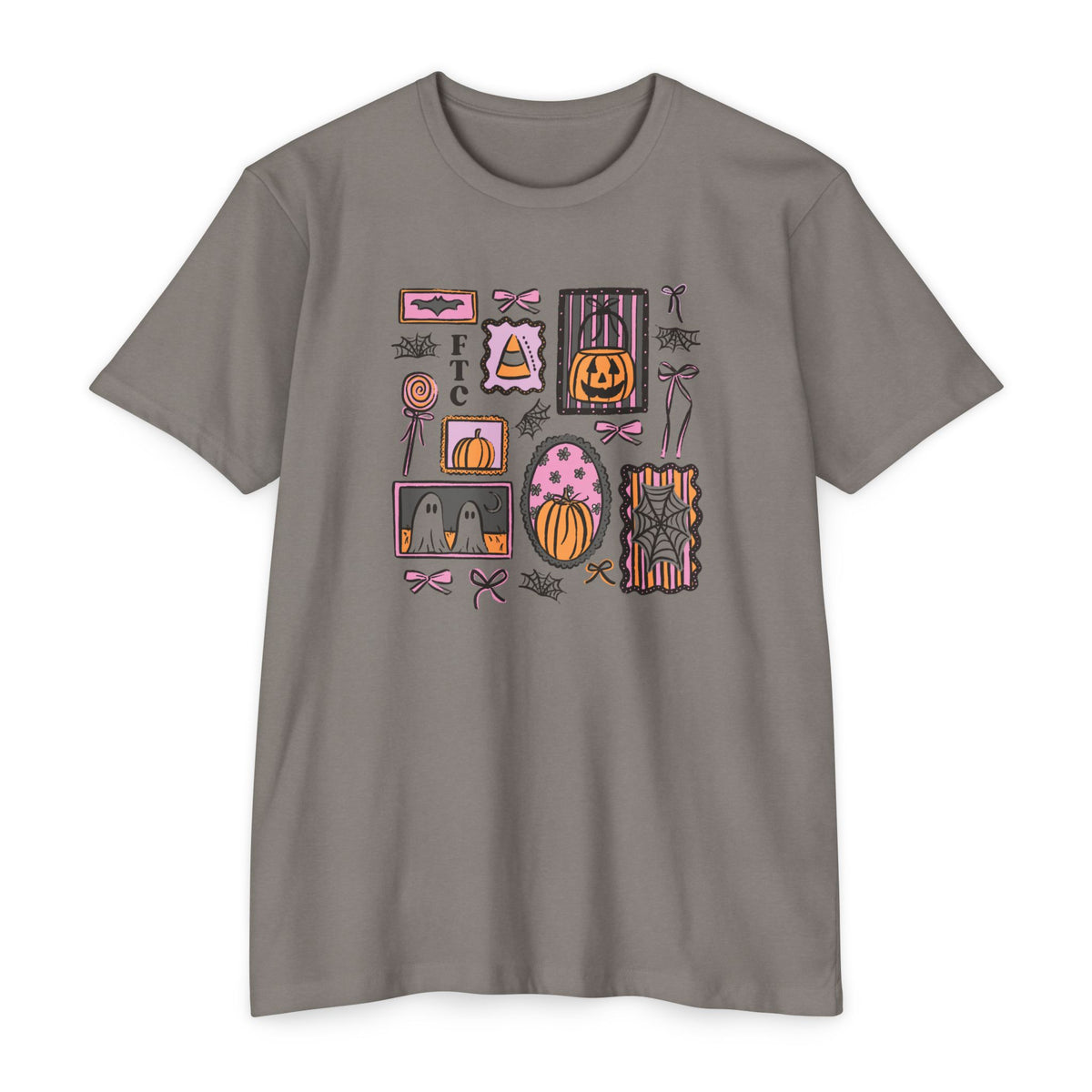 Essential Tee | Patchwork Halloween